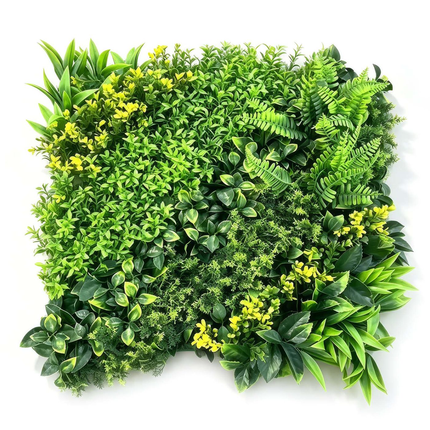 Jasmine Flower Mix Green Wall Panel 1m x 1m